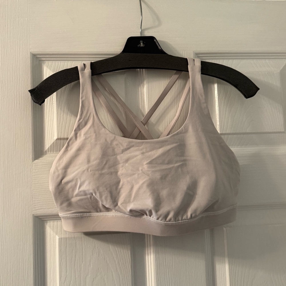 Lululemon White Energy Bra